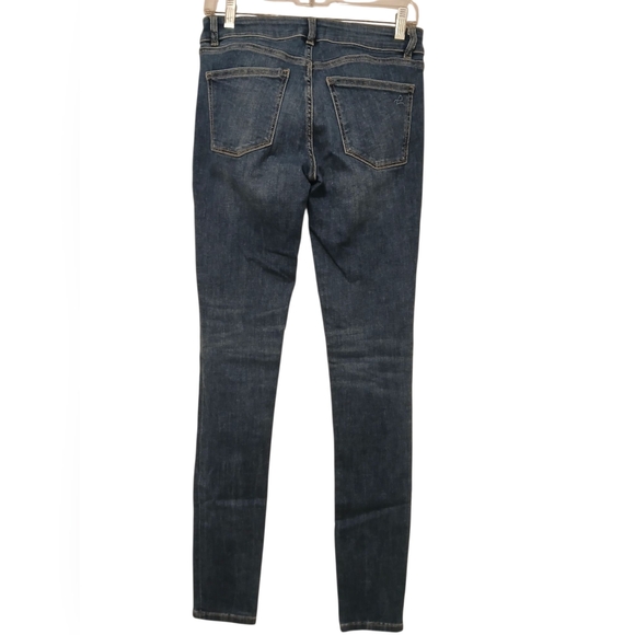 Universal Standard Blue Stretch SLIMMING Skinny Jeans--6 - Picture 10 of 10